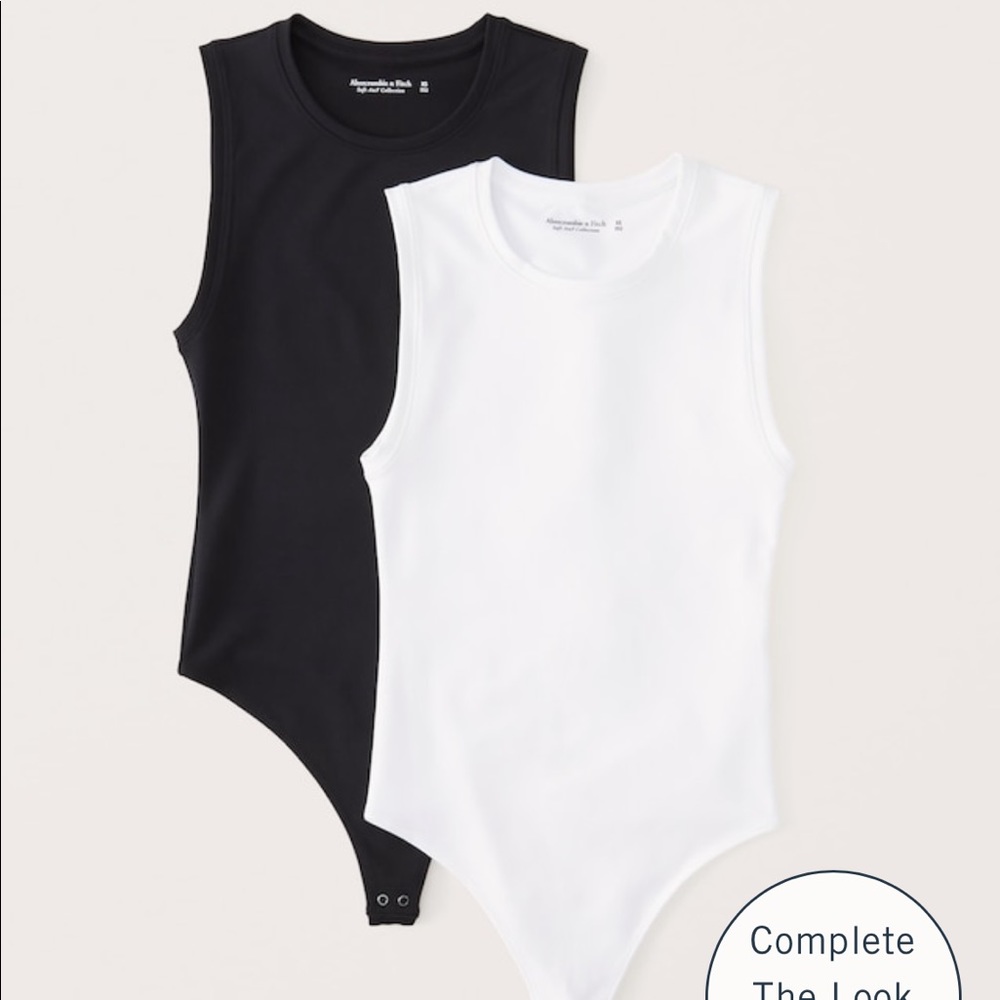 Black ribbed body suit (only black )